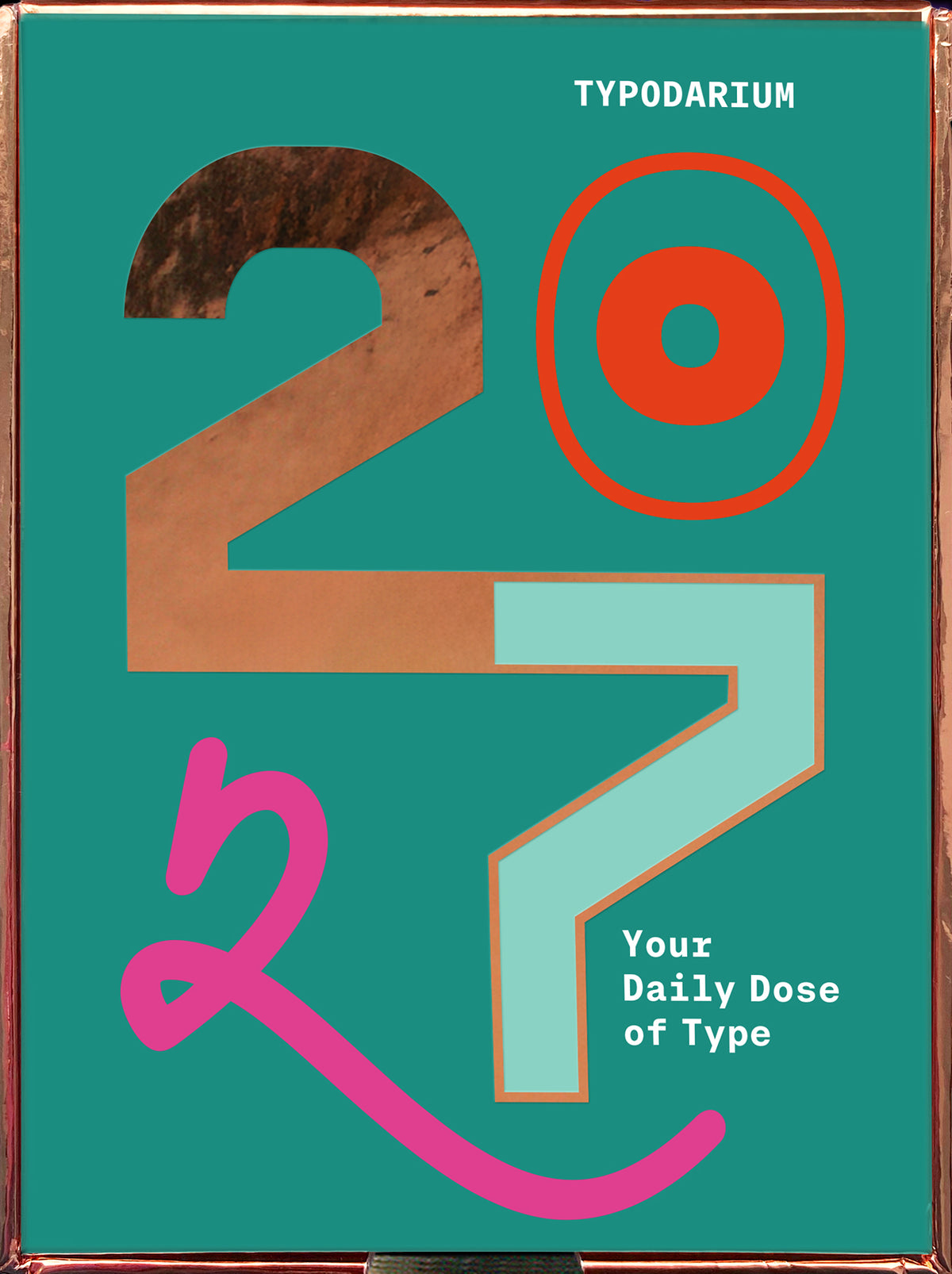 日めくり カレンダー タイポダリウム Typodarium 2027