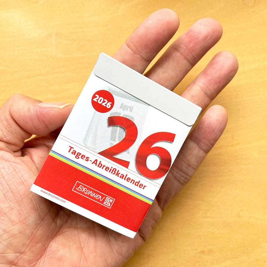 ブルネン 2026 日めくり カレンダー  BRUNNEN