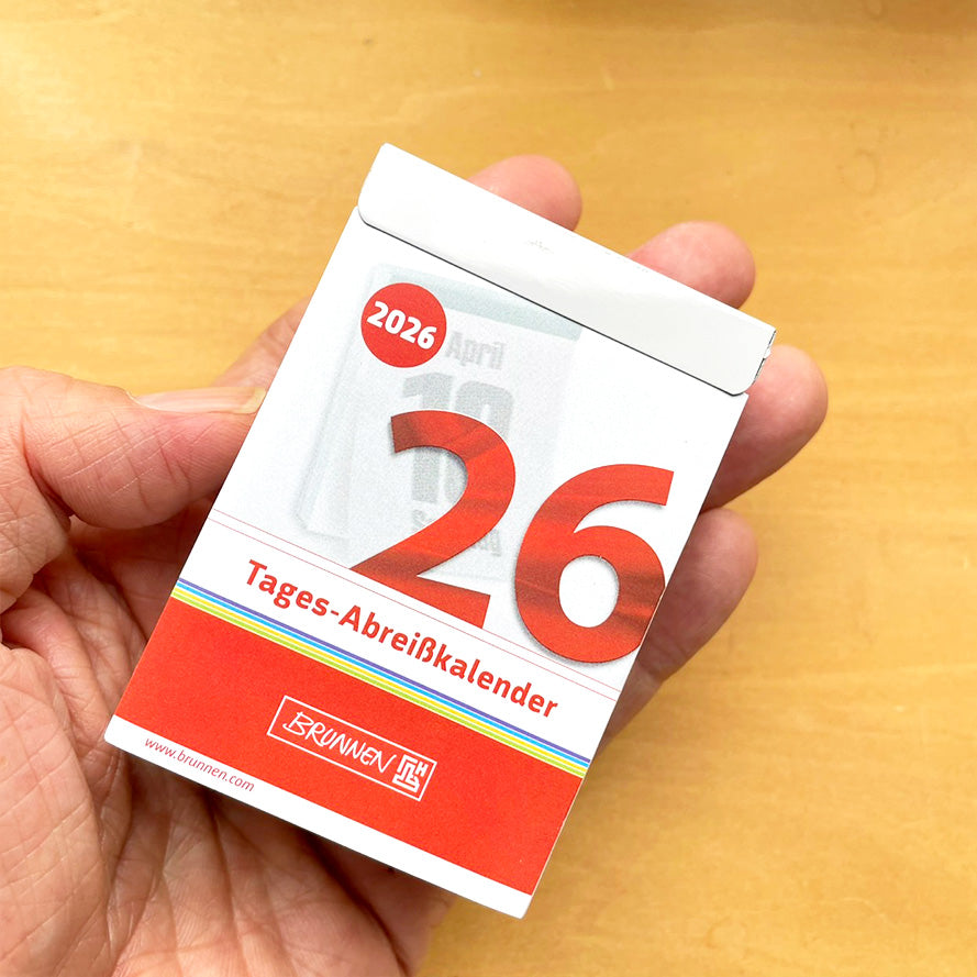 ブルネン 2026 日めくり カレンダー  BRUNNEN