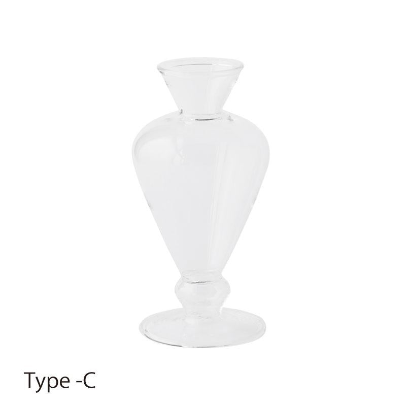 アマブロ クリアー ミニベース 花瓶 MINI VASE CLEAR amabro