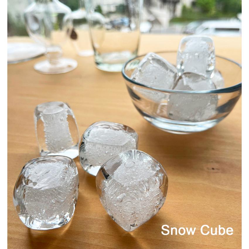 スノーキューブ Snow Cube 船山理也子 ガラス