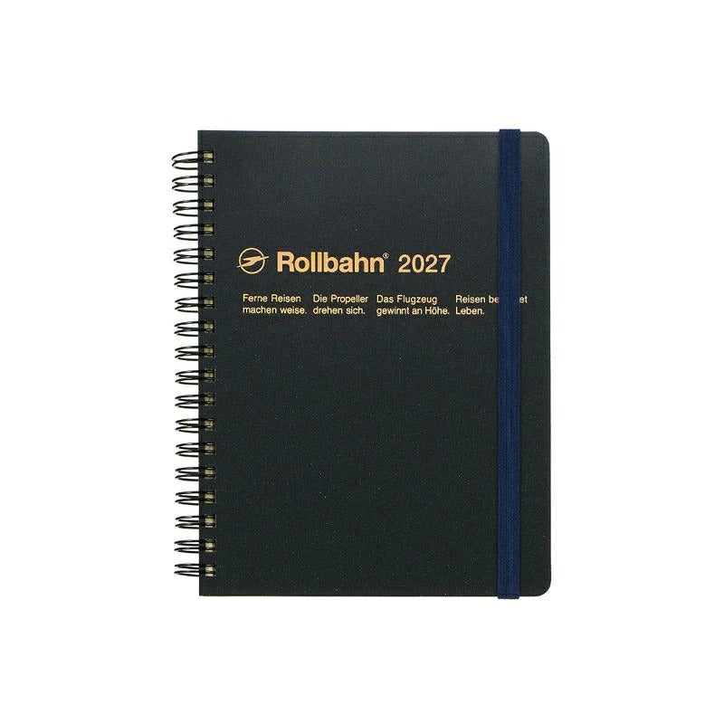 ロルバーン 2027 ダイアリー L メタリック デルフォニックス DELFONICS Rollbahn 170020