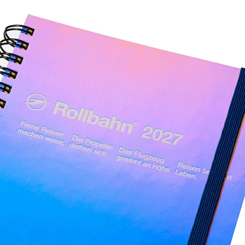 ロルバーン 2027 ダイアリー L メタリック デルフォニックス DELFONICS Rollbahn 170020