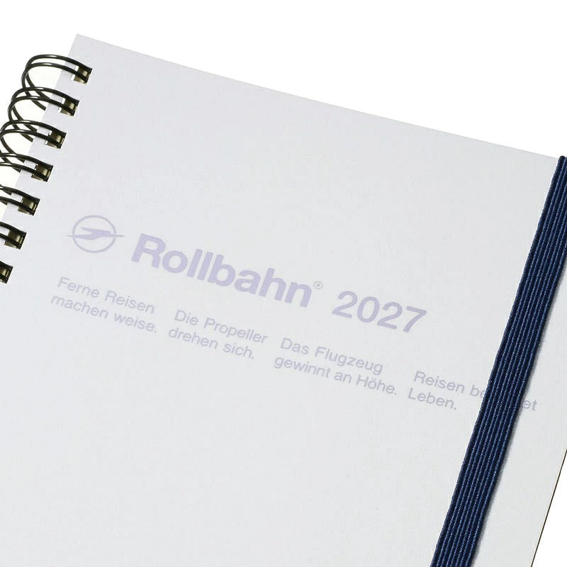ロルバーン 2027 ダイアリー L メタリック デルフォニックス DELFONICS Rollbahn 170020