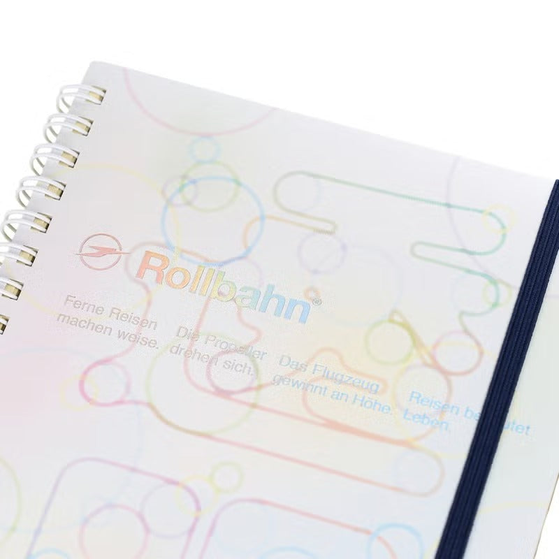 Rollbahn Moji ロルバーン ノート  L ポケット付メモ デルフォニックス DELFONICS