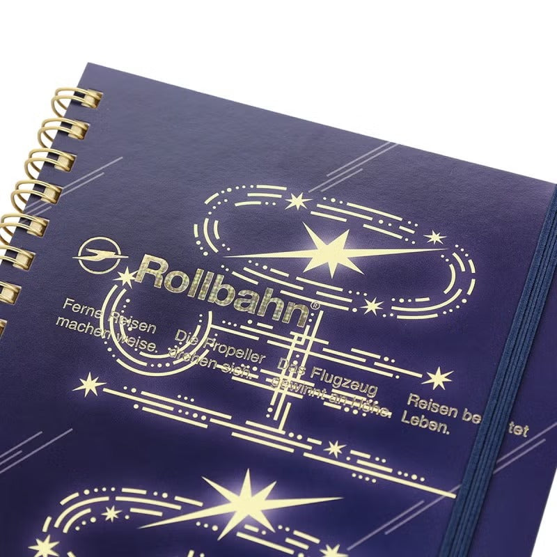 Rollbahn Moji ロルバーン ノート  L ポケット付メモ デルフォニックス DELFONICS