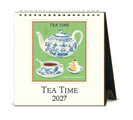 カバリーニ 2027年 カレンダー Tea Time ティータイム  卓上