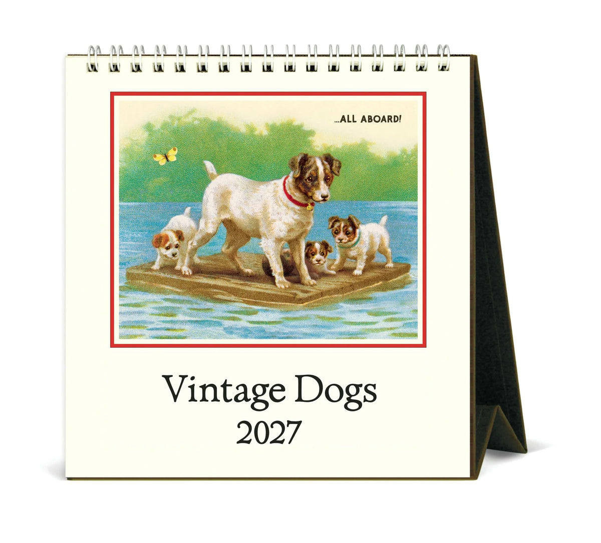 カバリーニ 2027年 カレンダー VintageDogs ヴィンテージ ドッグ 卓上