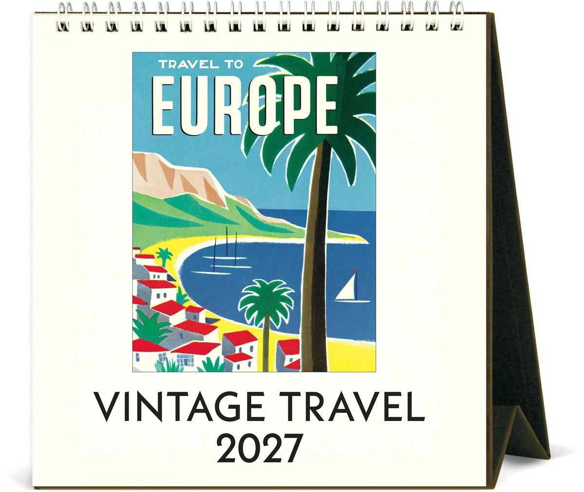 カバリーニ 2026年 カレンダー  VINTAGE TRAVEL ビンテージトラベル  卓上