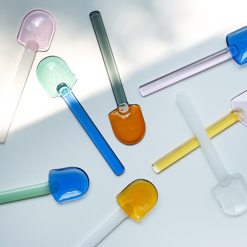 アマブロ スノーシャベル スプーン ガラス SNOW SHOVEL amabro