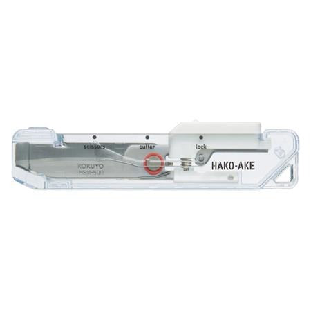 KOKUYO コクヨ 2Way 携帯ハサミ TRANSPARENT MECHANISM ハコアケ