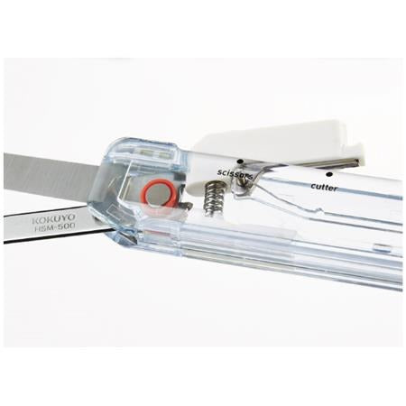 KOKUYO コクヨ 2Way 携帯ハサミ TRANSPARENT MECHANISM ハコアケ