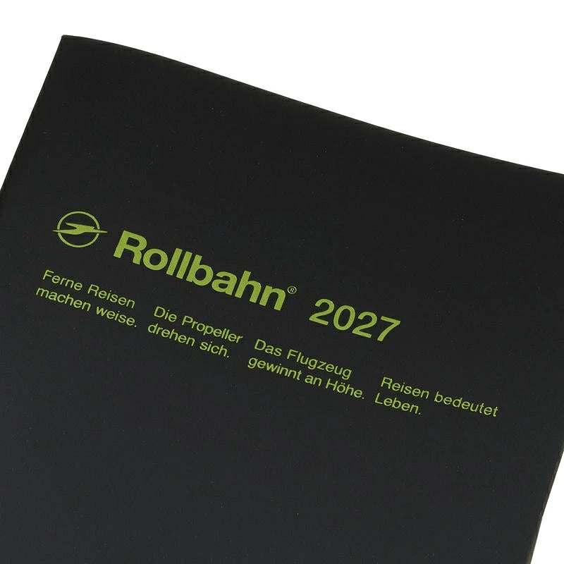 ロルバーン 2027 ノートダイアリー B6 デルフォニックス DELFONICS Rollbahn