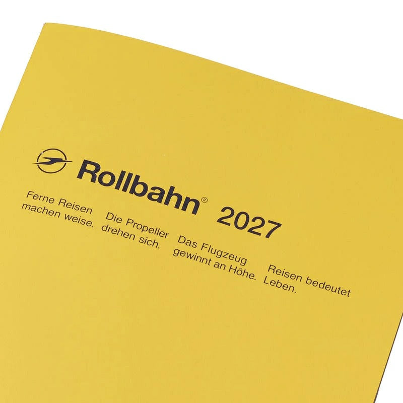 ロルバーン 2027 ノートダイアリー B6 デルフォニックス DELFONICS Rollbahn