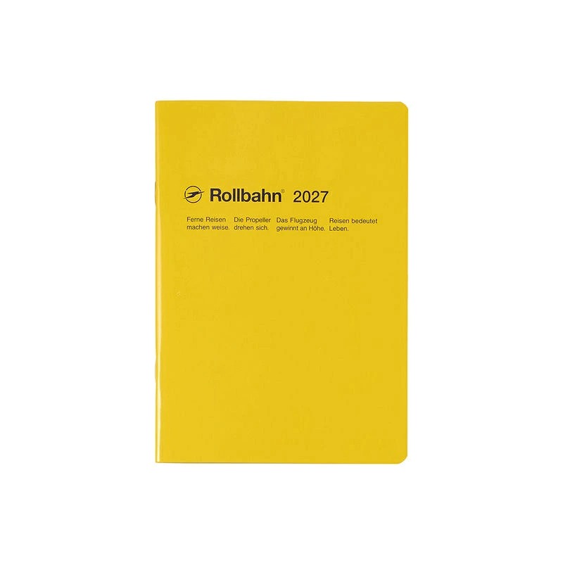 ロルバーン 2027 ノートダイアリー B6 デルフォニックス DELFONICS Rollbahn