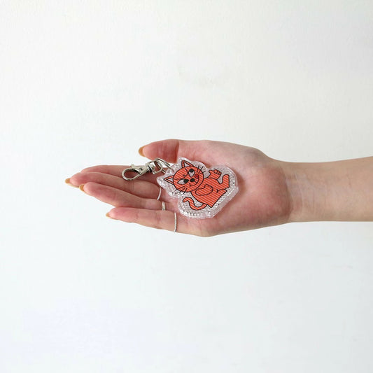 Cheeky Cat Reflector Midori Komatsu チーキー キャット リフレクター DETAIL