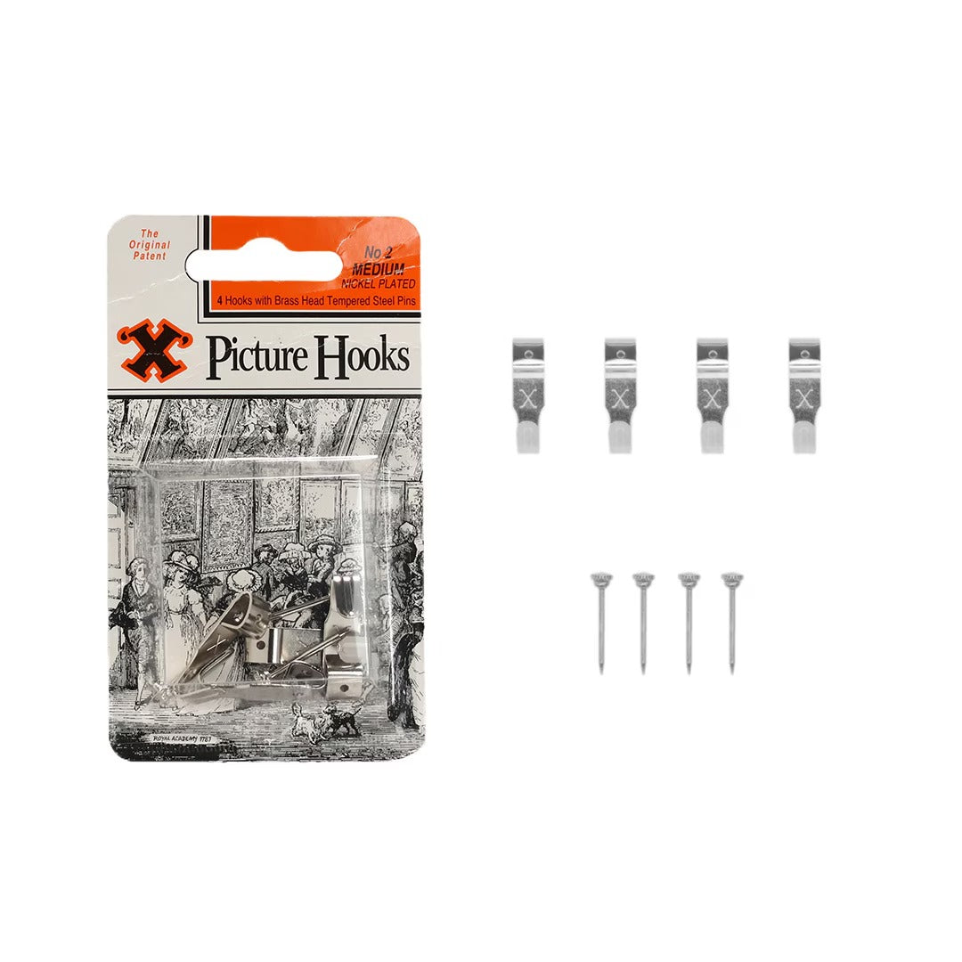 Frank Shaw X Picture Hooks No2 set of 4