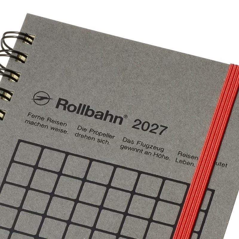 ロルバーン 2027 ダイアリー M モノラル デルフォニックス DELFONICS Rollbahn