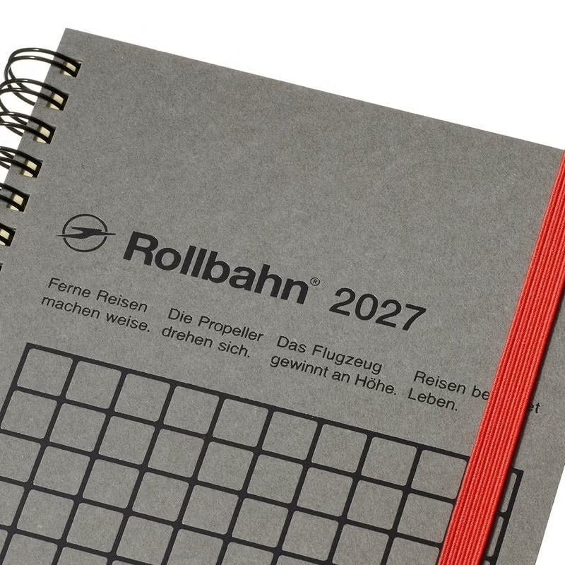 ロルバーン 2027 ダイアリー L モノラル デルフォニックス DELFONICS Rollbahn