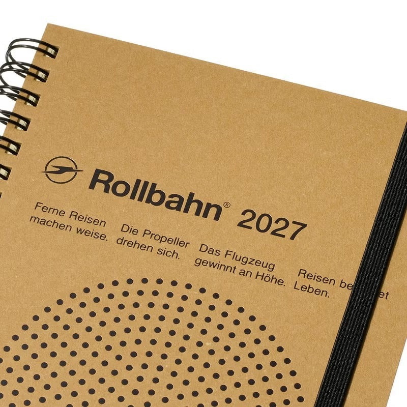 ロルバーン 2027 ダイアリー L モノラル デルフォニックス DELFONICS Rollbahn