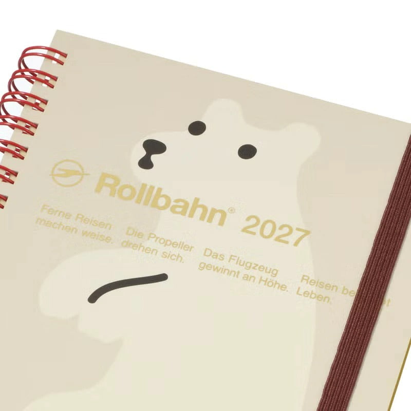ロルバーン 2027 ダイアリー L WARMGREY TAIL デルフォニックス DELFONICS Rollbahn