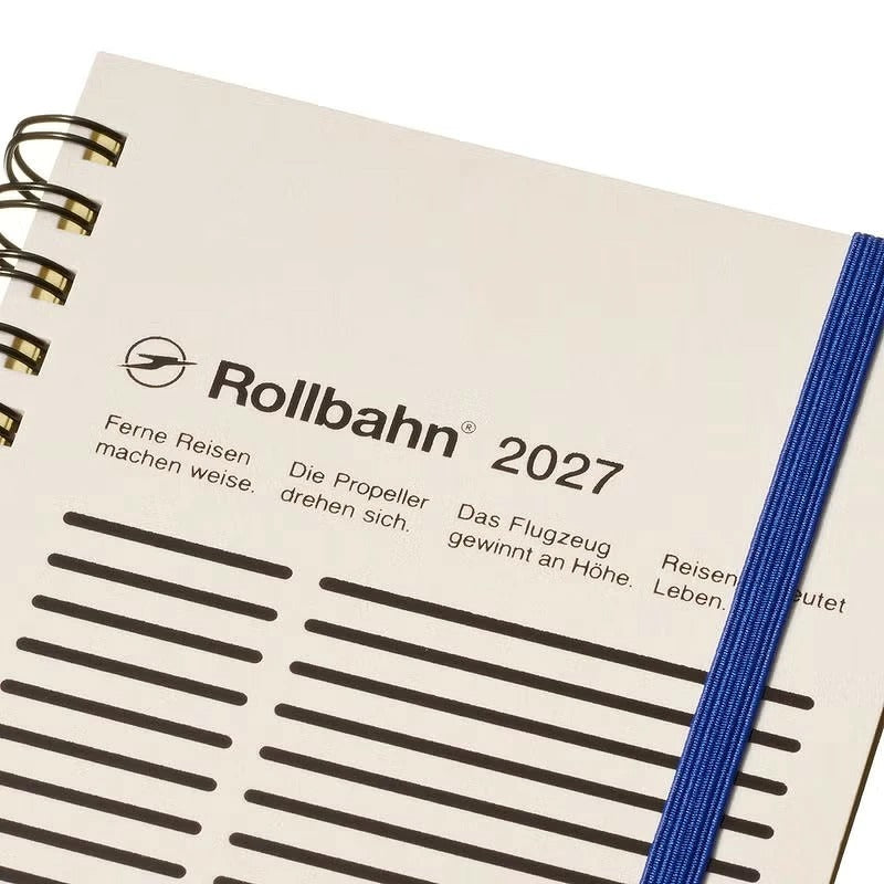 ロルバーン 2027 ダイアリー M モノラル デルフォニックス DELFONICS Rollbahn