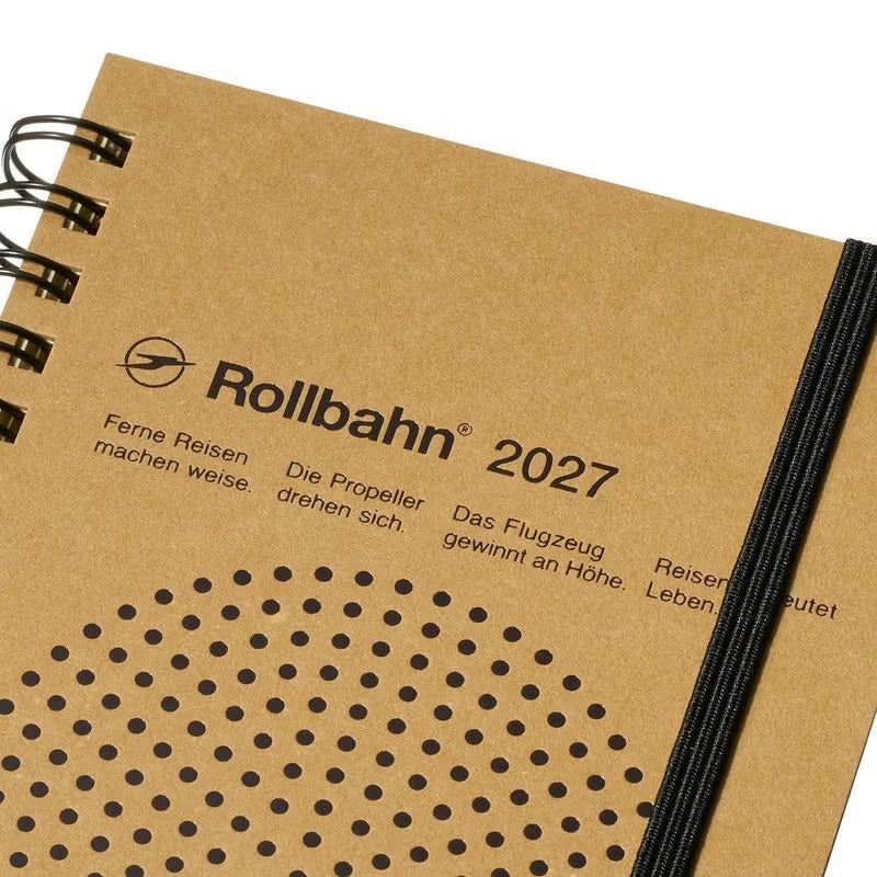 ロルバーン 2027 ダイアリー M モノラル デルフォニックス DELFONICS Rollbahn