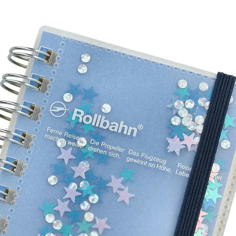 ロルバーン ノート グリッター ミニ ポケット付メモ デルフォニックス rollbahn DELFONICS