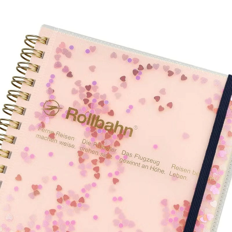 ロルバーン ノート グリッター L ポケット付メモ デルフォニックス rollbahn DELFONICS