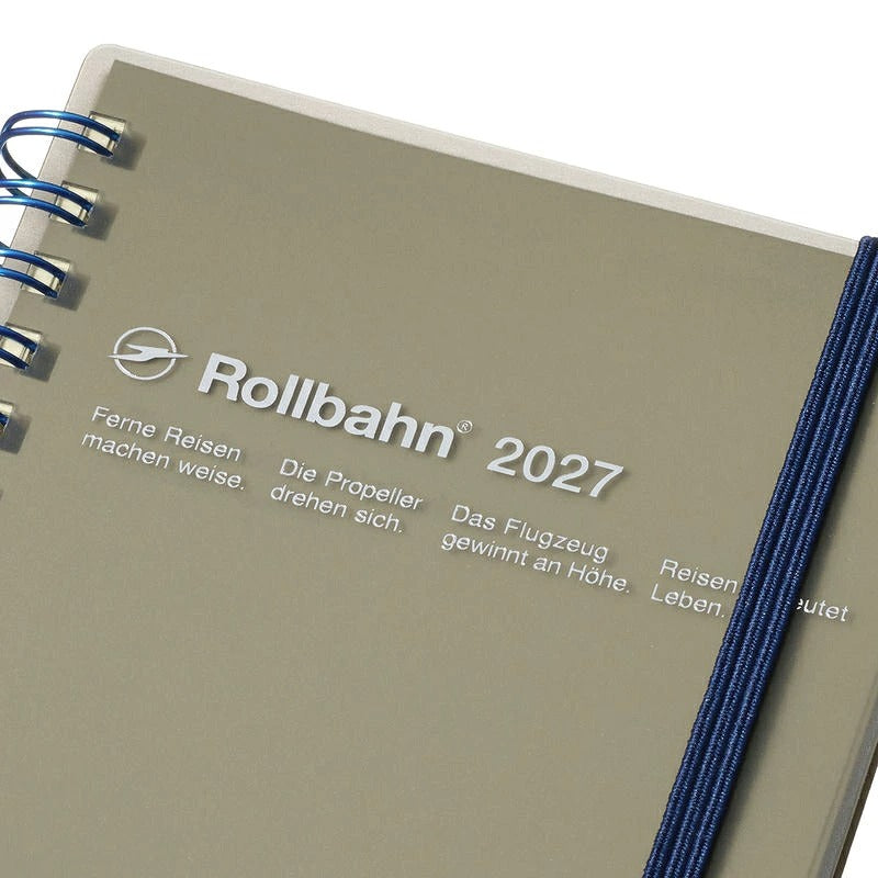 ロルバーン 2027 ダイアリー M クリア デルフォニックス DELFONICS Rollbahn