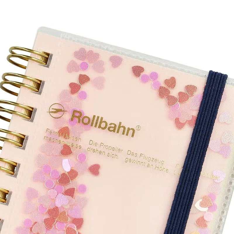 ロルバーン ノート グリッター ミニ ポケット付メモ デルフォニックス rollbahn DELFONICS