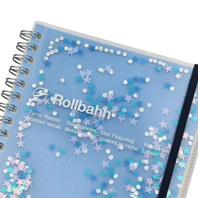 ロルバーン ノート グリッター L ポケット付メモ デルフォニックス rollbahn DELFONICS