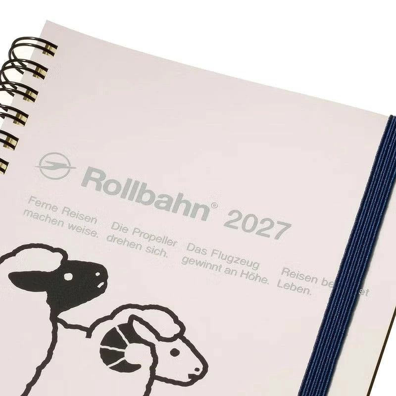 ロルバーン 2027 ダイアリー L シープ デルフォニックス DELFONICS Rollbahn