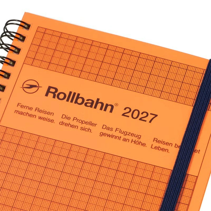 ロルバーン 2027 ダイアリー L カセット デルフォニックス DELFONICS Rollbahn