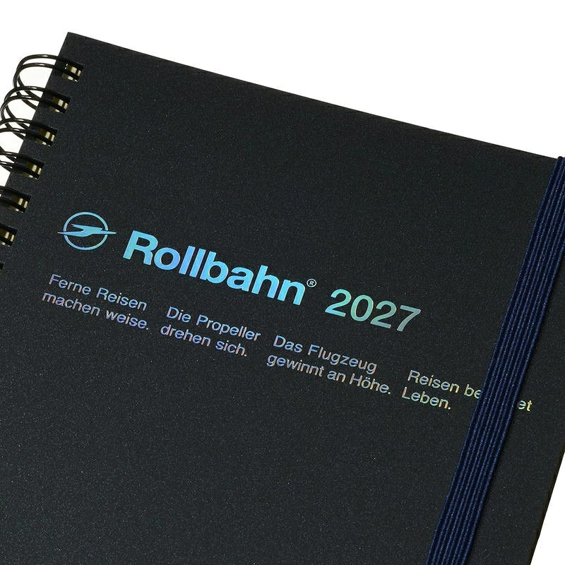 ロルバーン 2027 ダイアリー L メタリック デルフォニックス DELFONICS Rollbahn 170020