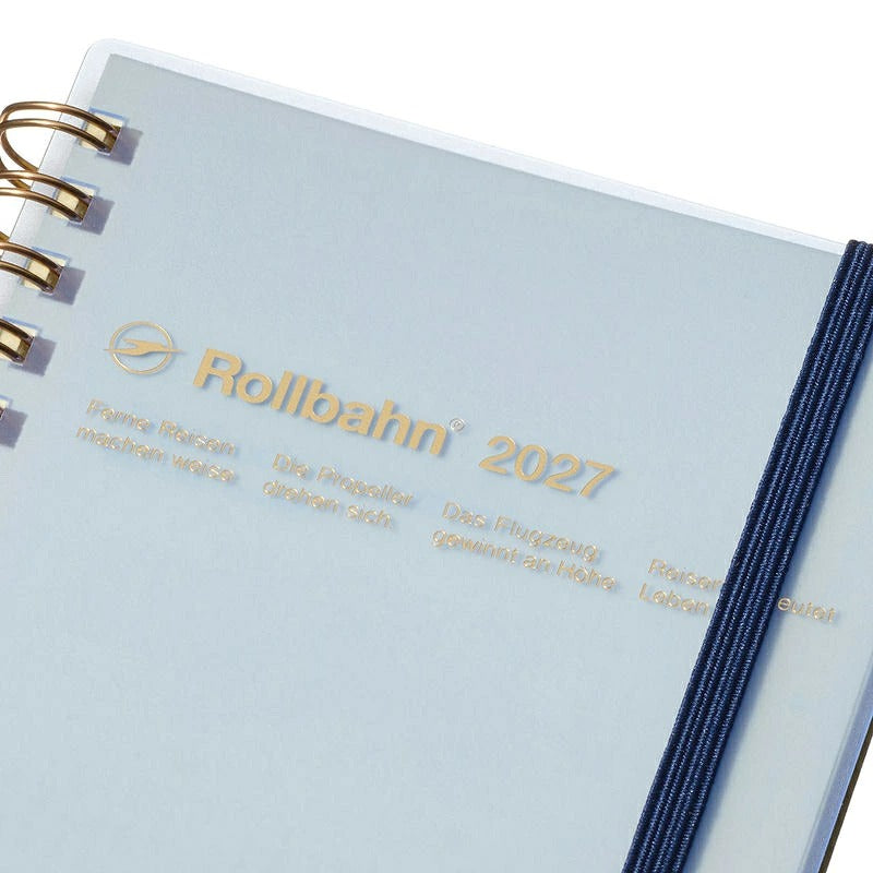 ロルバーン 2027 ダイアリー M クリア デルフォニックス DELFONICS Rollbahn