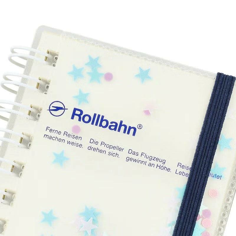 ロルバーン ノート グリッター ミニ ポケット付メモ デルフォニックス rollbahn DELFONICS
