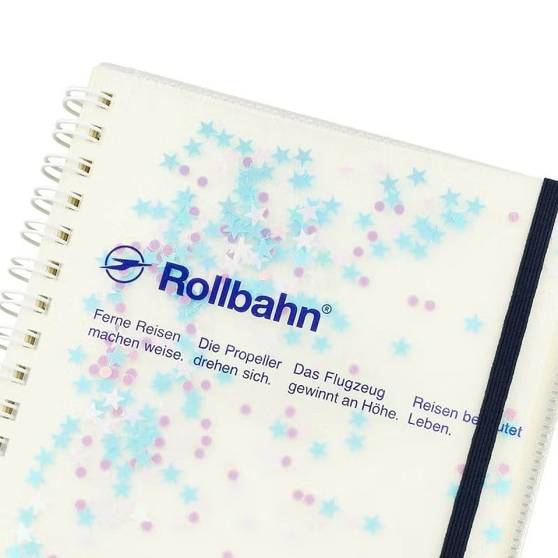 ロルバーン ノート グリッター L ポケット付メモ デルフォニックス rollbahn DELFONICS