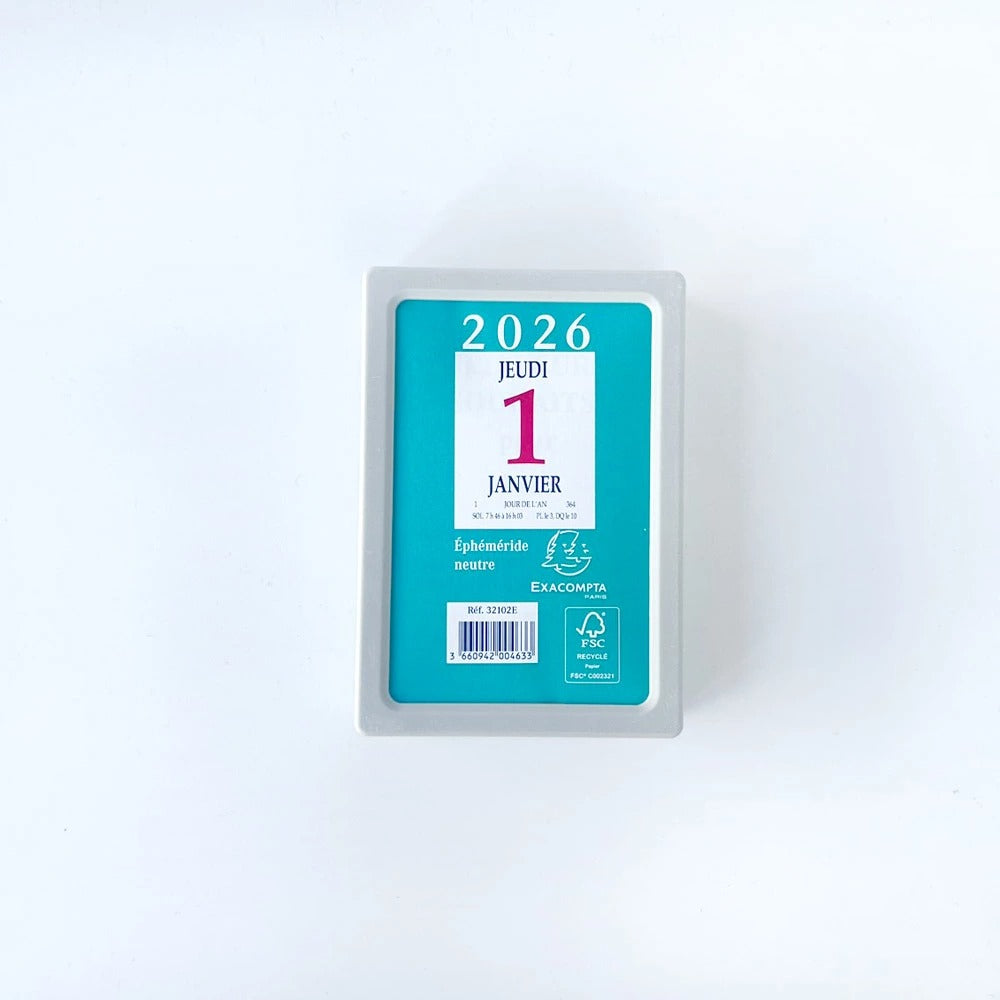 日めくり カレンダー エグザコンタ 2026 EXACOMPTA