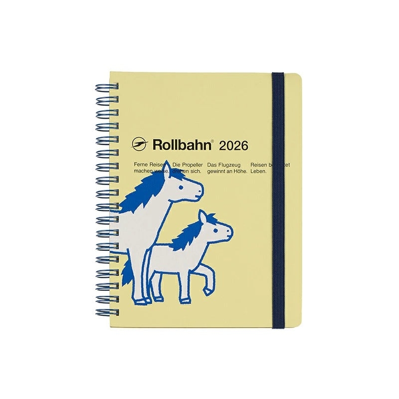 ロルバーン 2026 ダイアリー M ポニー デルフォニックス DELFONICS Rollbahn