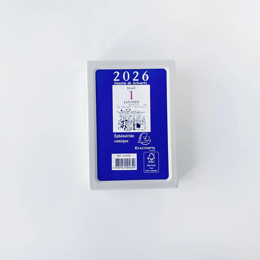 日めくり カレンダー エグザコンタ 2026 EXACOMPTA