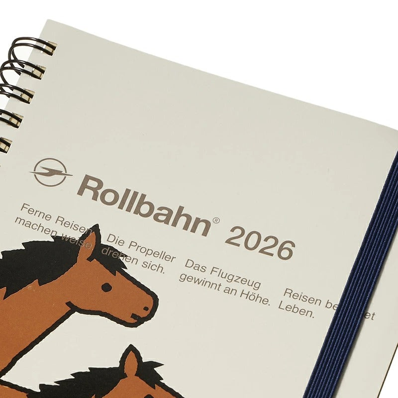 ロルバーン 2026 ダイアリー M ポニー デルフォニックス DELFONICS Rollbahn