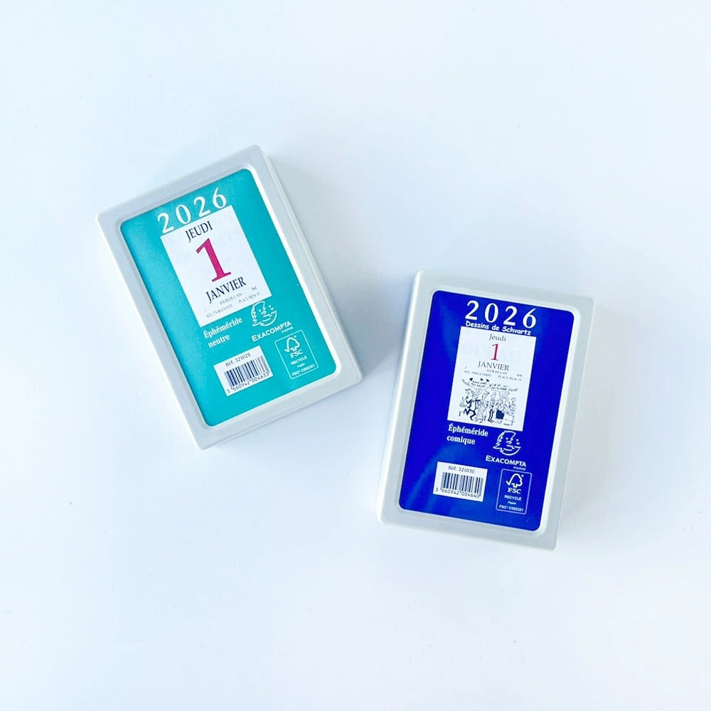 日めくり カレンダー エグザコンタ 2026 EXACOMPTA