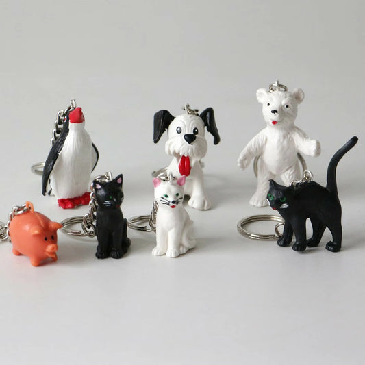 Alfred Fischer Keyring アニマル キーホルダー HERE by DETAIL