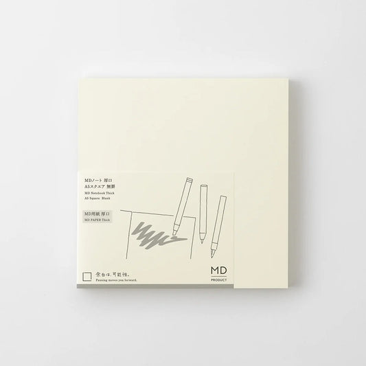 【NEW】MDノート 厚口 A5スクエア