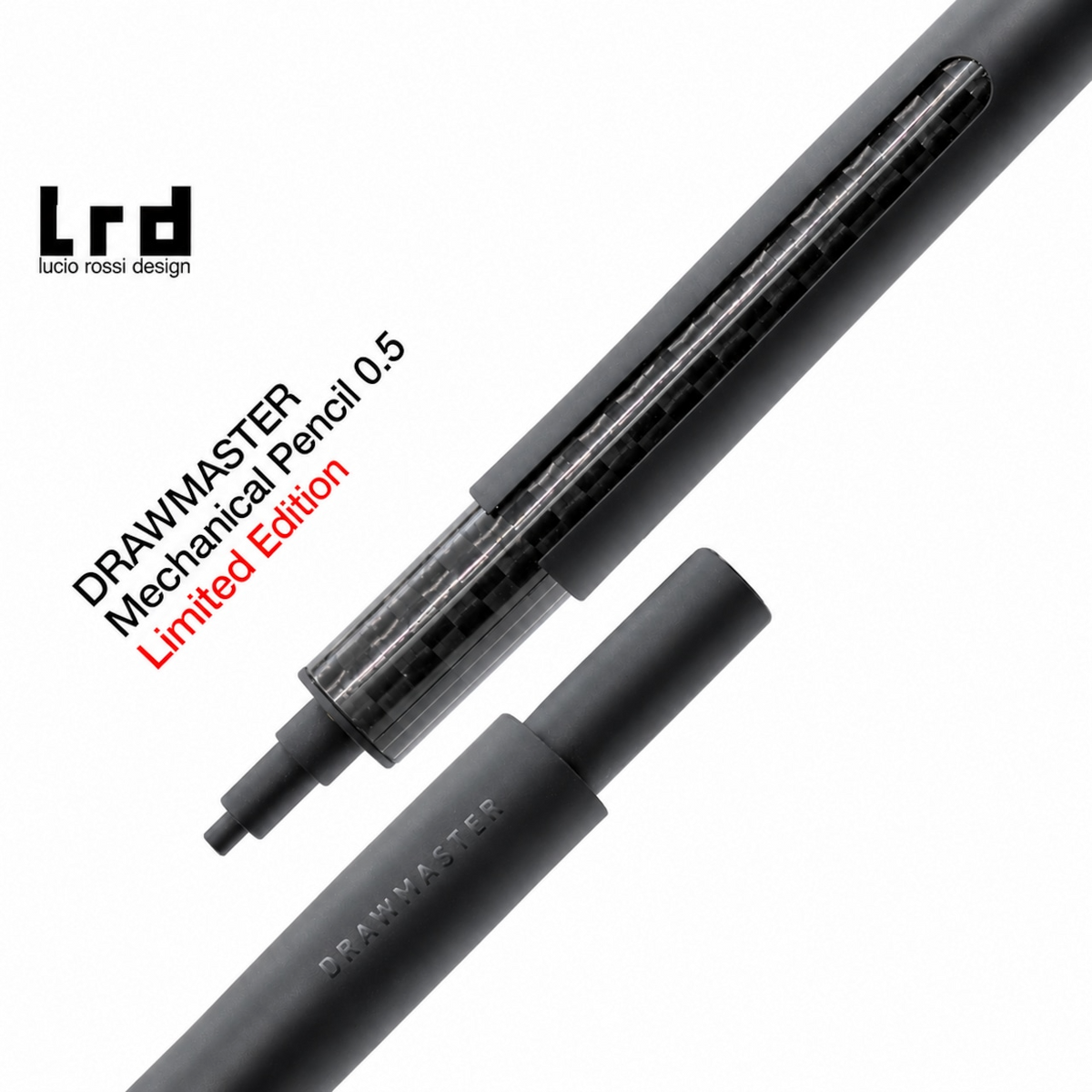 DRAWMASTER Limited Edition　Luddite × Lucio Rossi Design／LDLR-DM-05 ラダイト シャーペン 限定