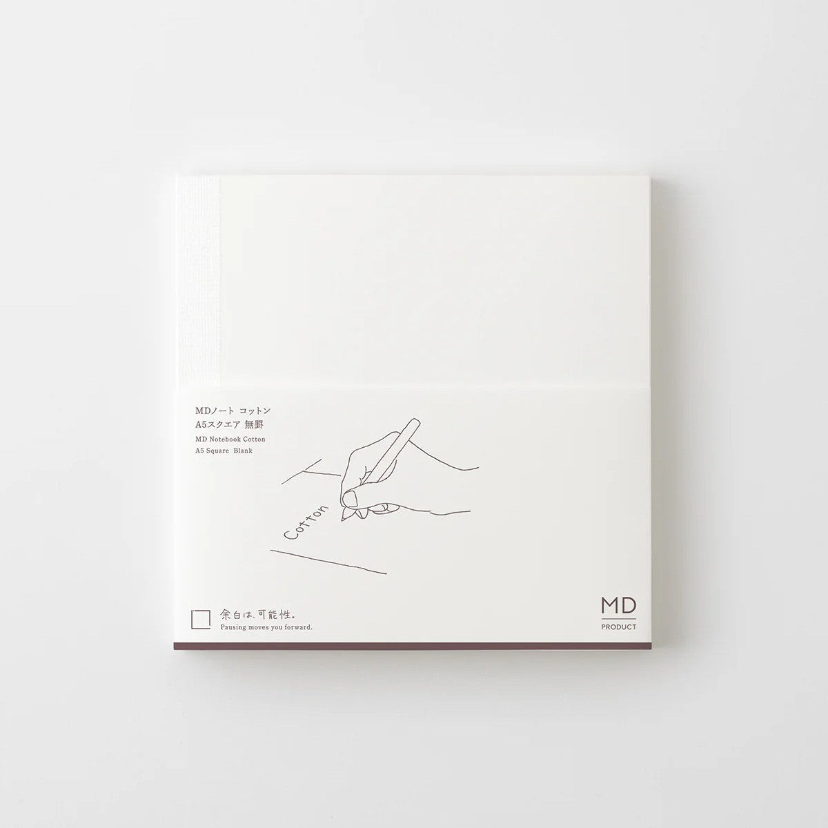 【NEW】MDノート コットン A5スクエア