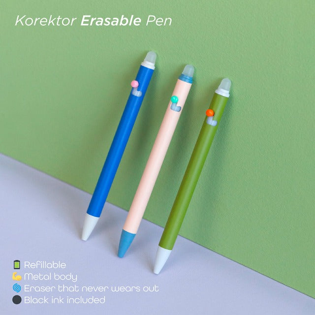 パピエティグル コレクターペン PAPIER TIGRE KOREKTOR PEN  消せるペン