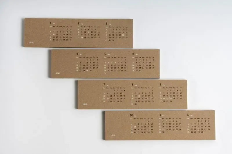 ITO BINDERY 2026 カレンダー