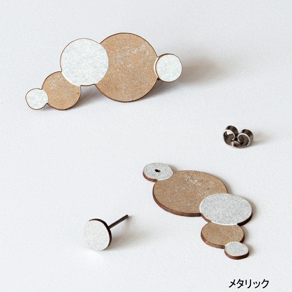 me+ ミプラス ピアス レイヤー バブル